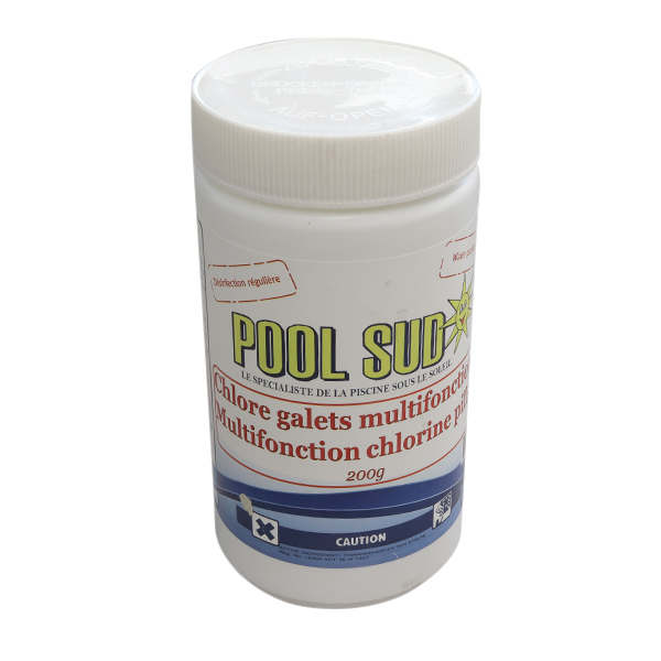 CHLORE STABILISE-TRICHLORP/ CHLORE LENT GALLET 90% 1,4KG