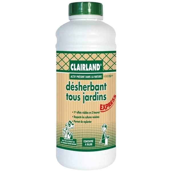 Désherbant tous jardin 910ML - CLAIRLAND