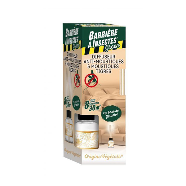 Diffuseur à batônnets anti-moustiques 6B+80ML - BAI (12/crtn)