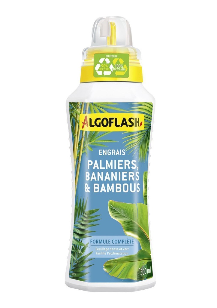 Engrais liquide palmiers/bambous/bananiers 500 ML - ALGOFLASH