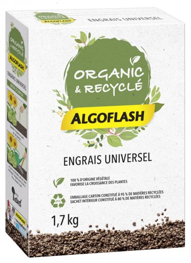 Engrais Universel 100% Végétal 1,7kg - ALGOFLASH