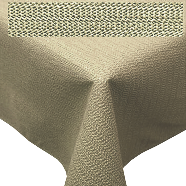 FLORIDA NAPPE DE JARDIN CAPPUCCINO RONDE 130CM