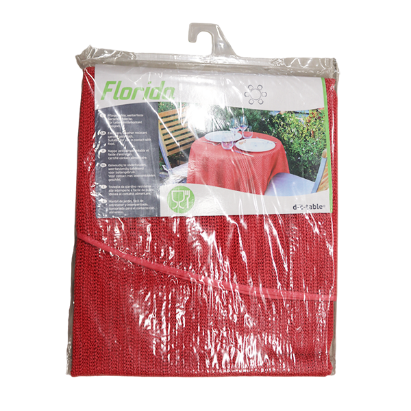 FLORIDA NAPPE DE JARDIN ROUGE 150X220CM