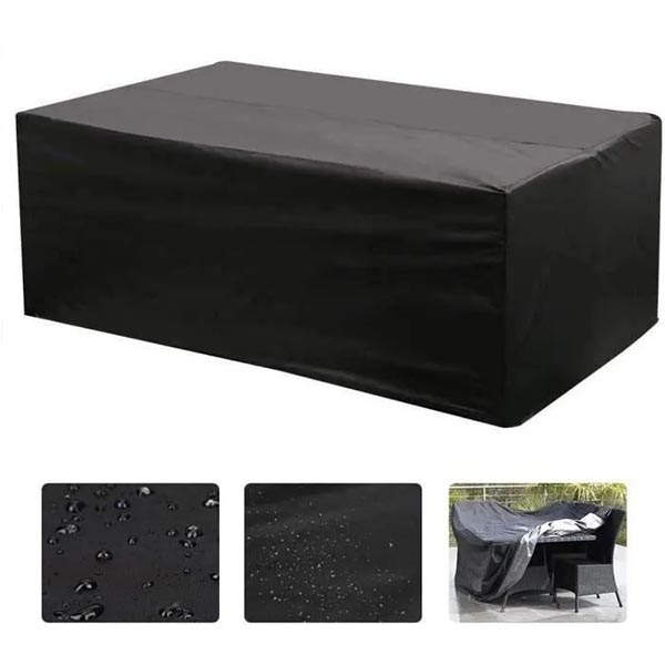 HOUSSE SALON TABLE RECTANGLE