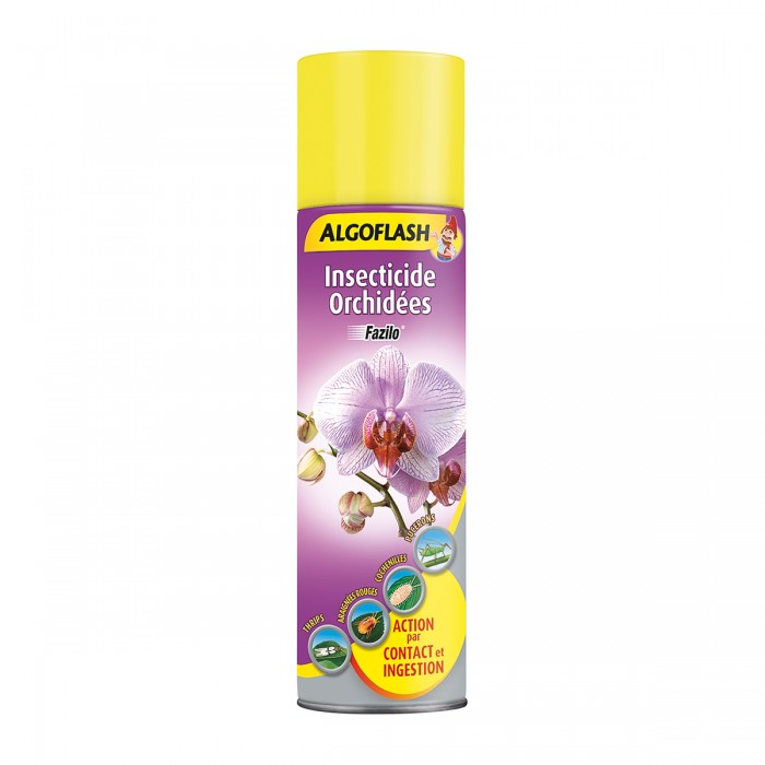 Aérosol insecticide orchidée 200ML - ALGOFLASH