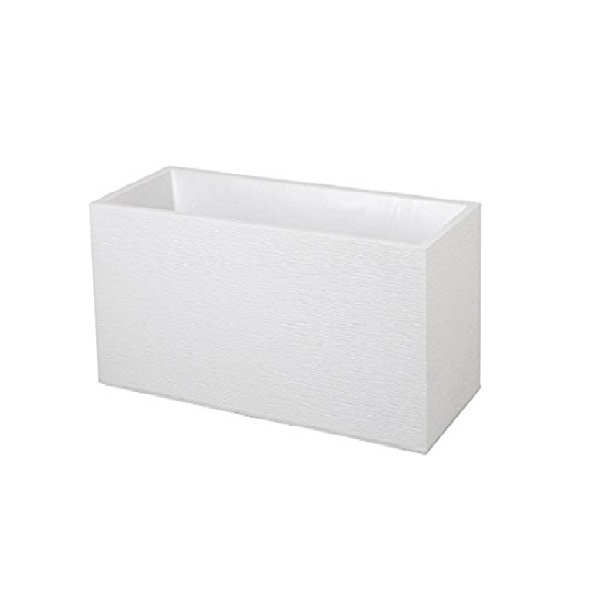 JARDINIERE GRAPHIT BLANC CERUSE