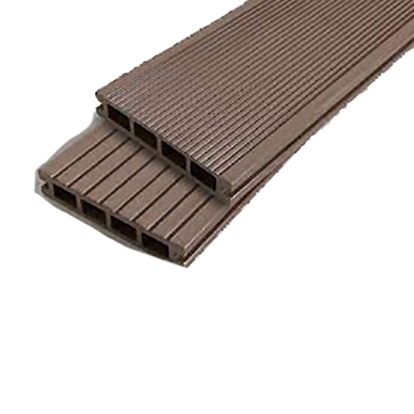 LAME DE TERRASSE COMPOSITE - COULEUR REVERSO REDWOOD - 2400X140X25MM