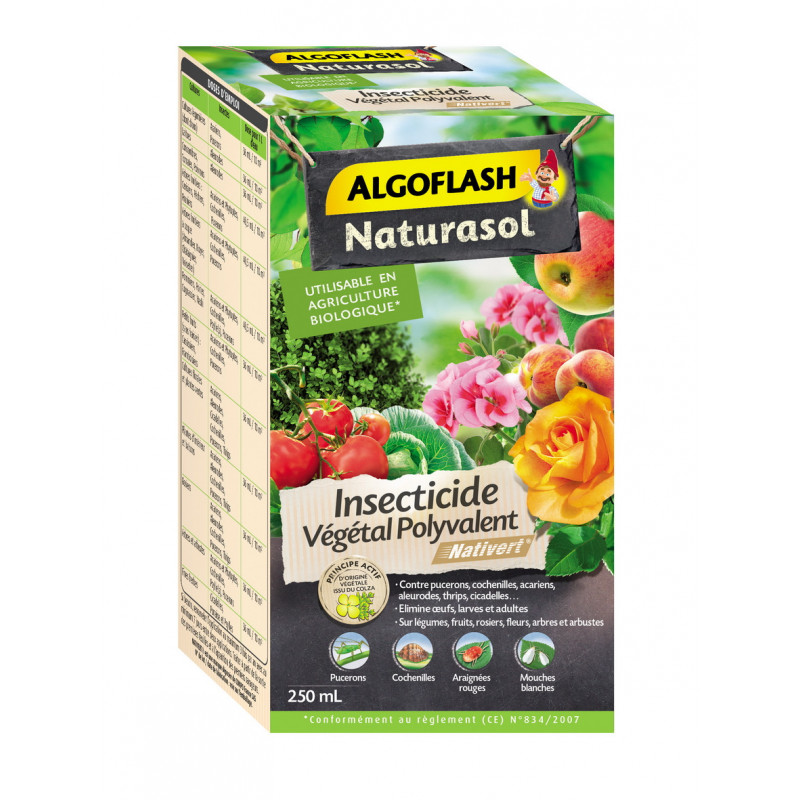 Insecticide végétal polyvalent 250ml - ALGOFLASH (12/crtn)