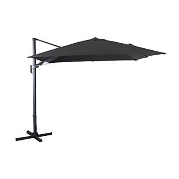 PARASOL DEPORTE 300X300 GRIS ANTHRACITE CAPRI