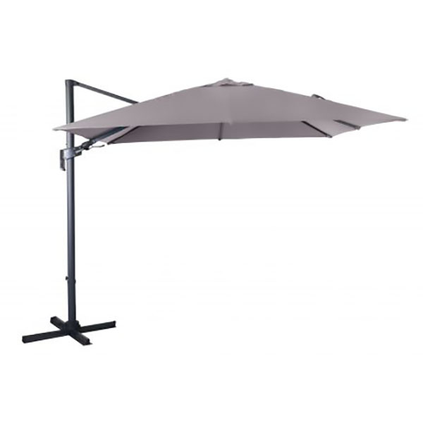 PARASOL DEPORTE 300X300 TAUPE CAPRI