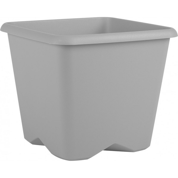POT CHORUS CARRE 19,5 CM - 4,3L GRIS BETON