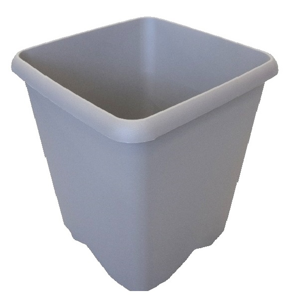 POT CHORUS CARRE 19,5 CM - 4,3L TAUPE