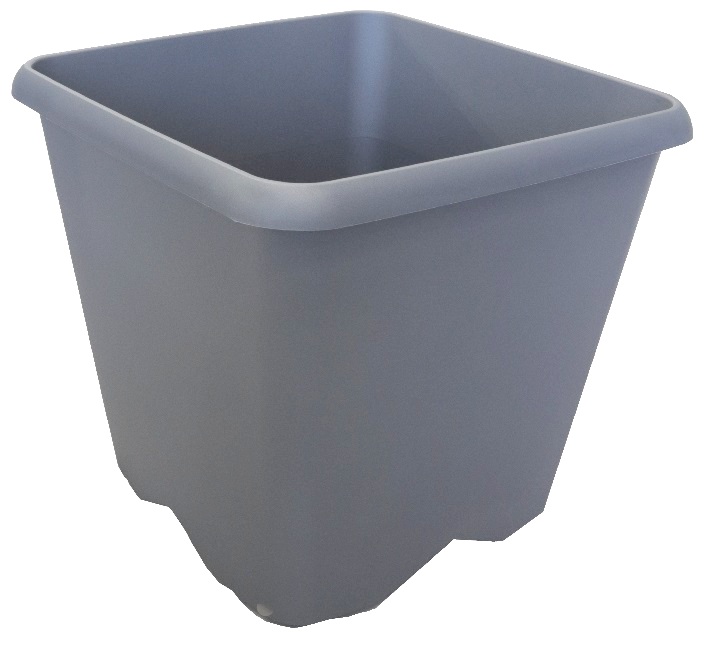 POT CHORUS CARRE 29,5 CM - 15,2L GRIS ANTHRACITE