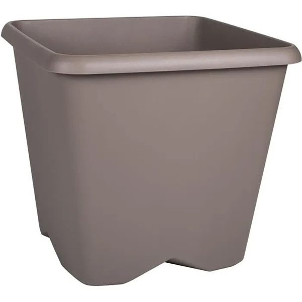 POT CHORUS CARRE 34,5 CM - 24,2L TAUPE