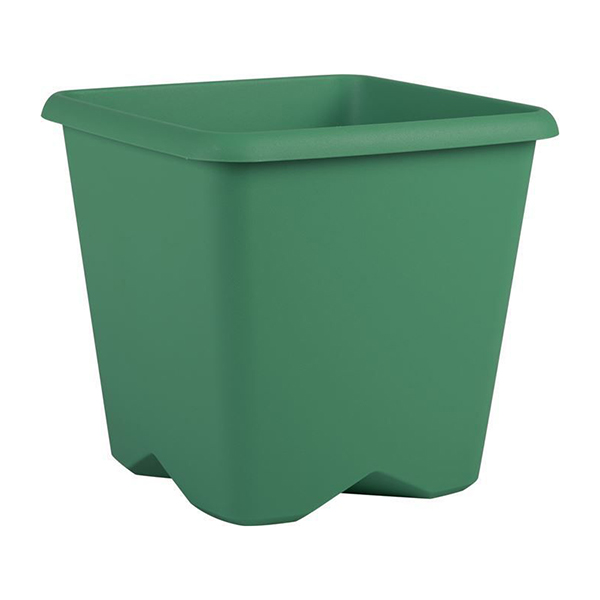 POT CHORUS CARRE 40 CM - 35,6L VERT JUNGLE