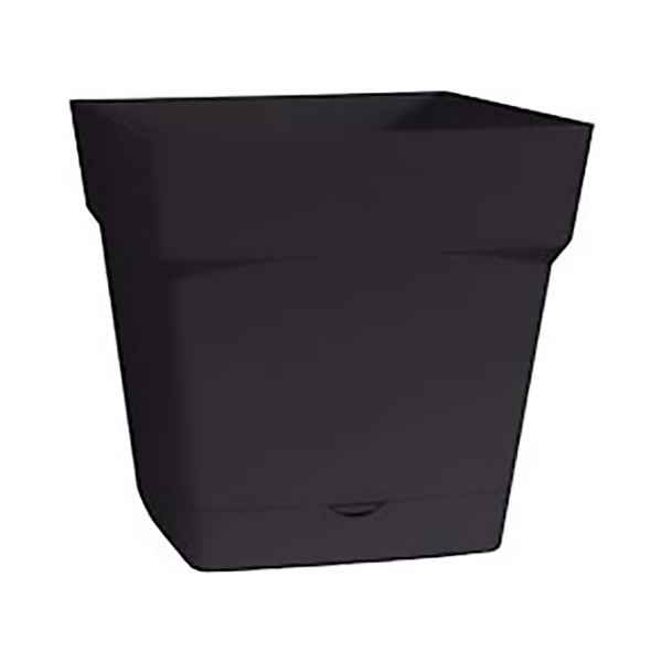 POT TOSCANE CARRE 24,8 CM - 10,2L GRIS ANTHRACITE