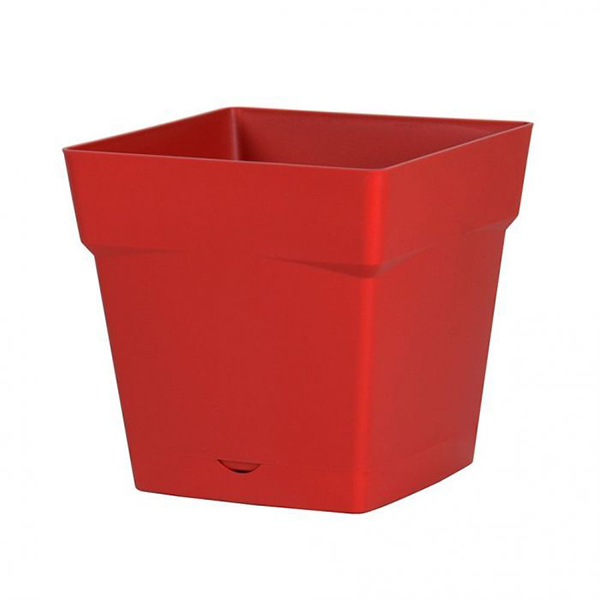 POT TOSCANE CARRE 24,8 CM - 10,2L ROUGE RUBIS