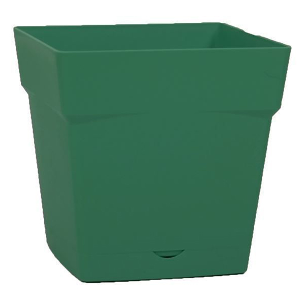 POT TOSCANE CARRE 24,8 CM - 10,2L VERT JUNGLE