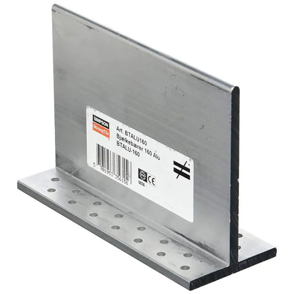 POUTRE ALU (HT 120MM) BLANCHE (+ SUPPORTS)
