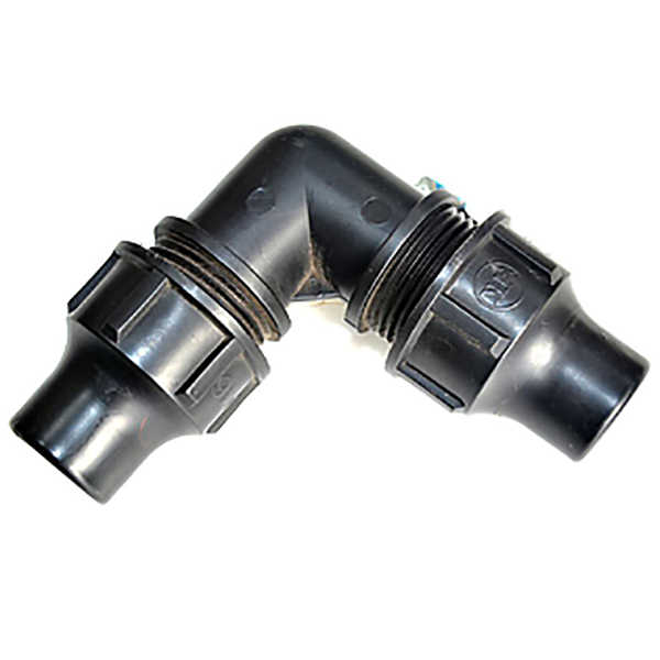 RACCORD À COMPRESSION POUR TUYAU GOUTTE À GOUTTE - COUDE D16X16