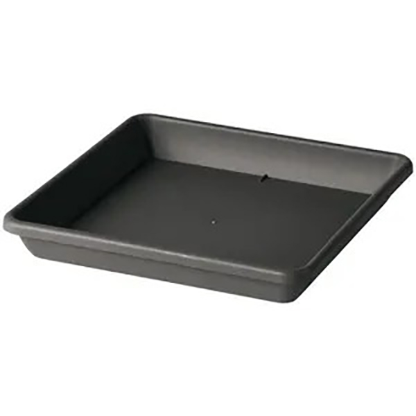 SOUCOUPE CHORUS CARREE 26,8 CM GRIS ANTHRACITE