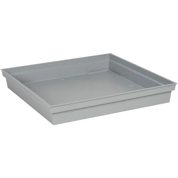 SOUCOUPE TOSCANE 28 POUR POT 40 GRIS BETON