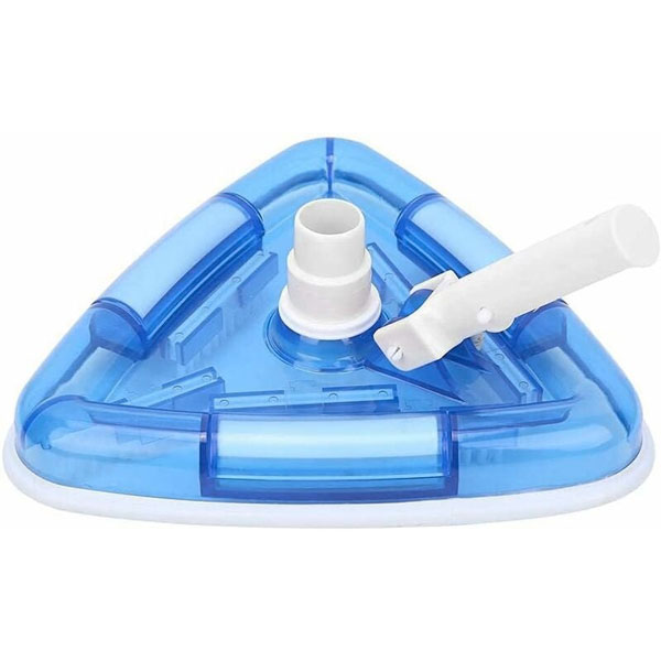 TETE DE BALAI TRIANGLE transparente avec pare-chocs protecteur en vinyle