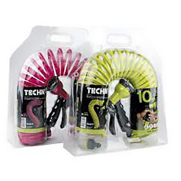 TUYAU FLEXIBLE TORSADE 9MMX10M (3ANIS/3FUSCHIA)