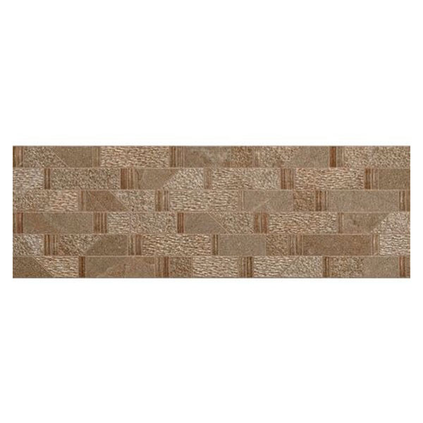 CARREAU 20X60 DEC TERRA MARRON (CX12PCS=1,44M²)