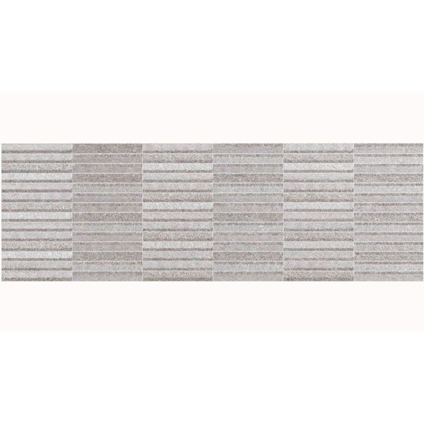 CARREAU 25X75 DEC WONDER GRIS (CX8PCS=1,45M²)