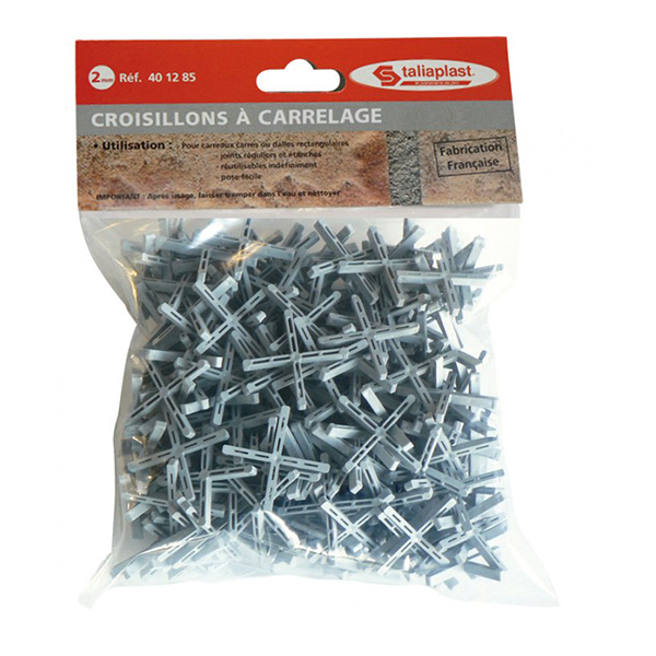 CROISILLONS GRIS FONCE 3MM SEAU 250 PIECES