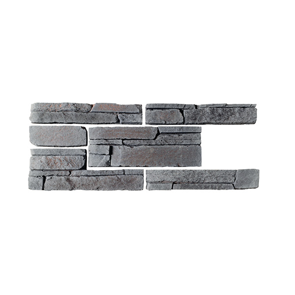 PAREMENT ROCKY MOUNTAIN EPAISSEUR 3CM TON ANTHRACITE PAQUET DE 0,25M2