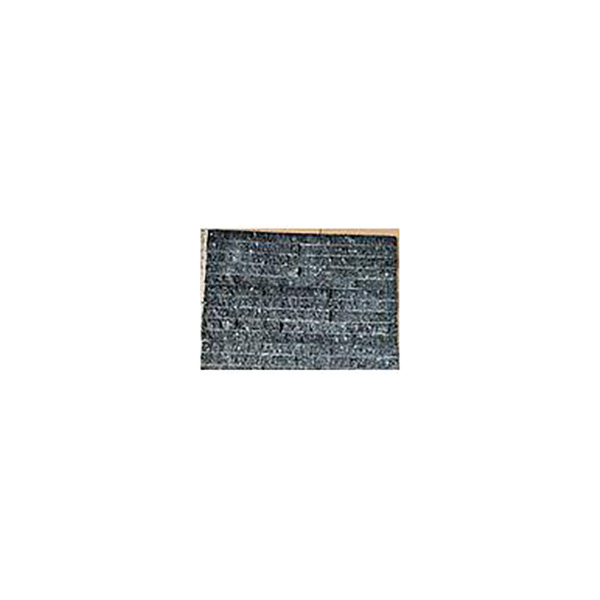 PIERRES NATURELLES POUR FACADE 15X60 BLACK MARBLE  ZX-02 (CX7PCES=0,63M2/CRT )