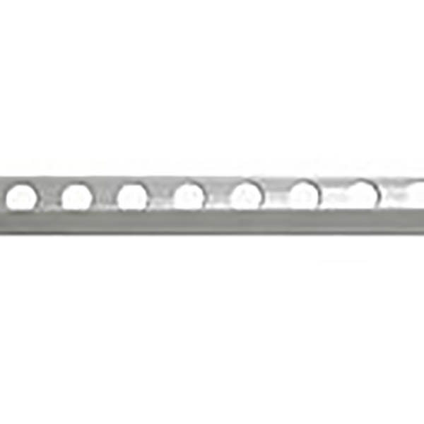 PROFIL ALUM. 10,5 MM. PLATA M. 0A105PM