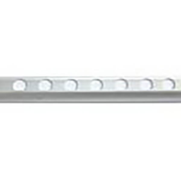 PROFIL ALUM. 12,5 MM. PLATA MAT 0A125PM