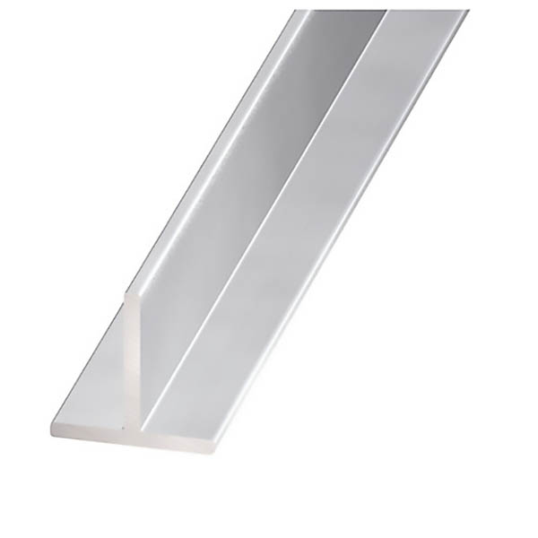 PROFIL D ANGLE DROIT 12MM ALU ANODISE NAT 2M50 PAP12 NAT
