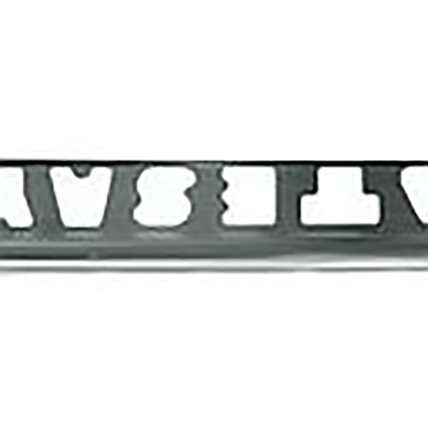 PROFILE DE BORD EXTERIEUR EN ALUMINIUM ANODISE MATT 10MM/2,7ML BARRE