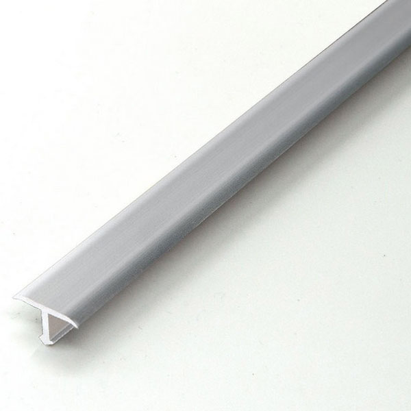 PETIT PROFIL COUVRE-JOINT / COUVRE SEUIL EN ALU ANODISE BRONZE 14MM 2,7M