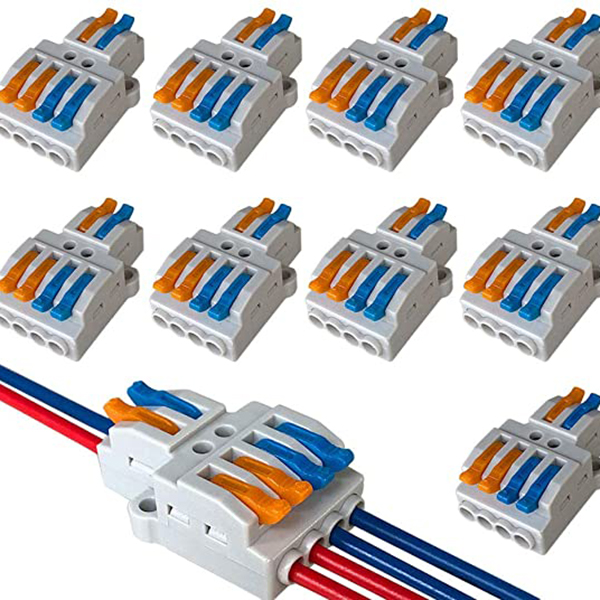 CONNECTEUR ZINC REF 4 BLANC