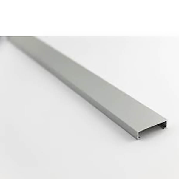 PROFIL ALU LISTEL CARRELAGE 20MM 2,5M ARGENT MAT OLA20PM
