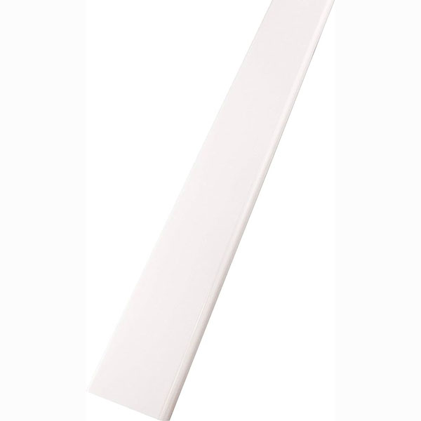 PROFIL U 20*81 PVC BLANC 2M50 P / BRIQUE DE VERRE U2081P