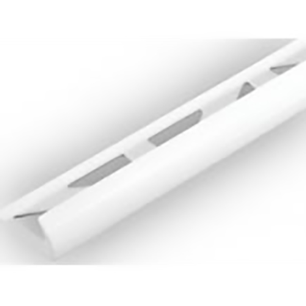 PROFIL PVC CARRELAGE 8,5MM X 2,6M IVOIRE 0085MA