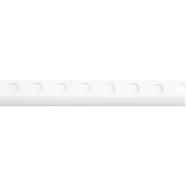 PROFIL PVC CARRELAGE 10,5MM X 2,6M BLANC 05002L01