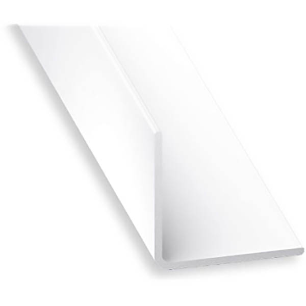 PROFIL COIN D ANGLE PVC 25X25X2,7ML EXPANSEE BLANC