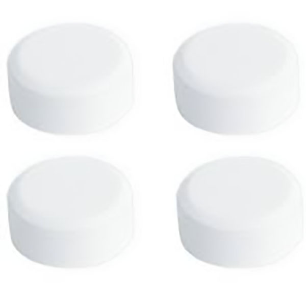 FIXATIONS MIROIRS RONDES BLANCHES