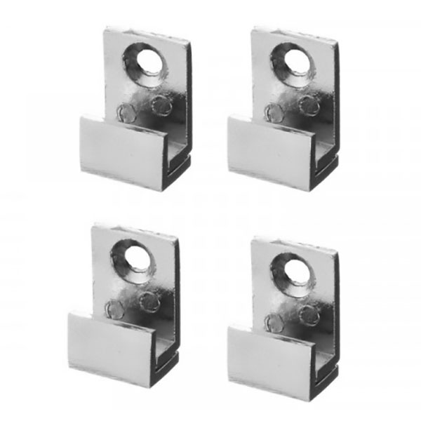 FIXATIONS MIROIRS U CHROMEES