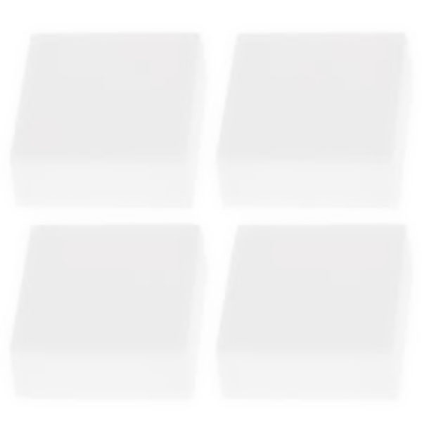FIXATIONS MIROIRS CARREES BLANCHES