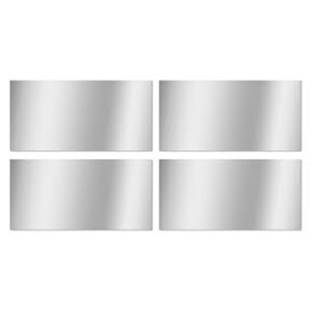 PAQUET DE 4 MIROIRS RECTANGLE 15X30