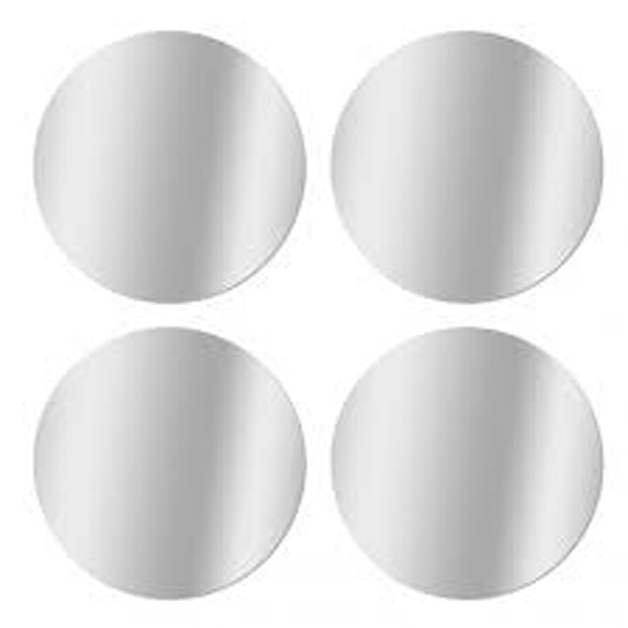 PAQUET DE 4 MIROIRS ROND DIAM 10