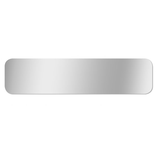 MIROIR BORDS POLIS COINS ARRONDIS 125X30